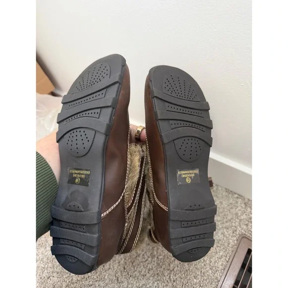 New - Vintage Y2K Soda Fur Boots – Brown – Women's Size 8.5 - Picture 4 of 6